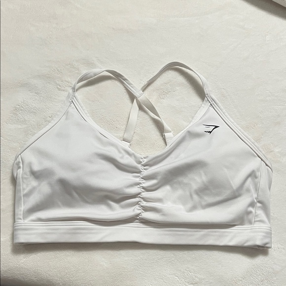 Gymshark White Sports Bra - Picture 2 of 5